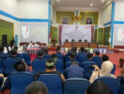 Pj. Sekda Hadiri Pembukaan Rapat Pleno Terbuka Perolehan Suara Pemilihan Gubernur Dan Wakil Gubernur, Bupati Dan Wakil Bupati Tahun 2024 Tingkat Kabupaten Pelalawan