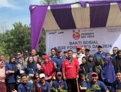 Bupati Zukri Hadiri Acara Founders Day Raja Garuda Emas (RGE) PT. RAPP Di Desa Delik