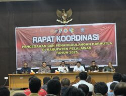 Bupati Pimpin Rakor Pencegahan dan Penanggulangan Karhutla Tahun 2025