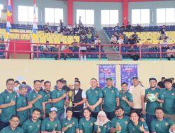 Buka Turnamen Futsal Serikat Riau Fiber, Bupati Zukri sebut olah raga menyehatkan dan meningkatkan silaturahmi