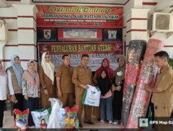 Dinas Sosial Salurkan Bantuan dari Kementrian Sosial untuk 106 Orang PPKS
