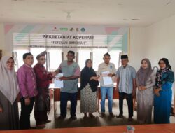 Dirikan Koperasi Tetesan Barokah, Camat Maskandar S. Pt Sebut Solusi Bantu Pelaku UMKM di Kelurahan Langgam