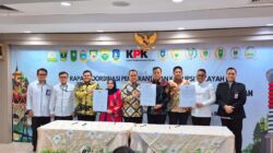 Rakor Dengan KPK RI, Bupati H Zukri SM Komitmen Wujudkan Tata Kelola Pemerintahan yang Bersih