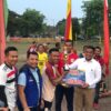RBN FC Juara Turnamen Sepak Bola Cup I U-40 Kelurahan Pelalawan, Bupati H Zukri Serahkan Tropi Kemenangan